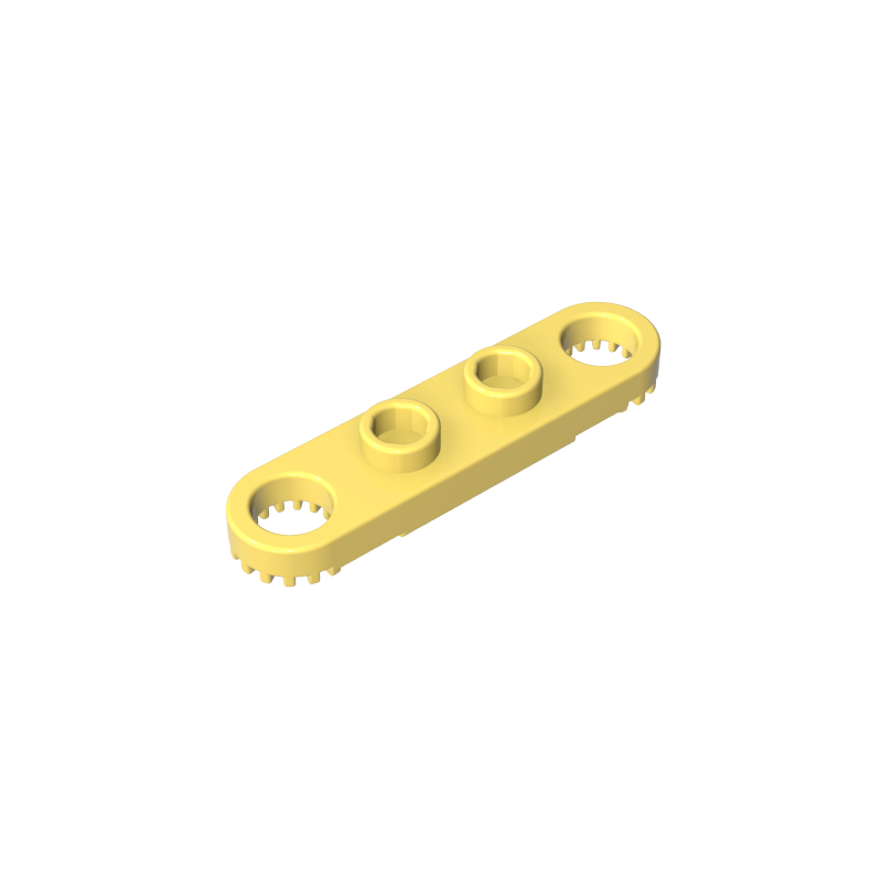 GDS-90309 - Technic Plate 1 x 4 with Toothed Ends