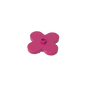 GDS-90324 - Plate, Flower 4 x 4 Rounded Petals with Center Stud