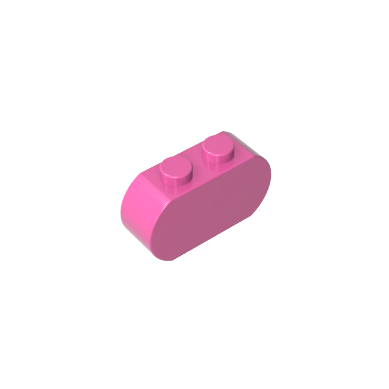 GDS-90336 - Brick Curved 3 x 1 with Round Ends