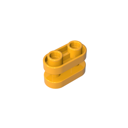 GDS-90337 - Brick Special 1 x 2 Rounded  with Center Bars