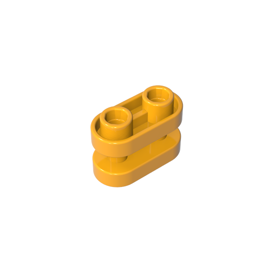 GDS-90337 - Brick Special 1 x 2 Rounded  with Center Bars