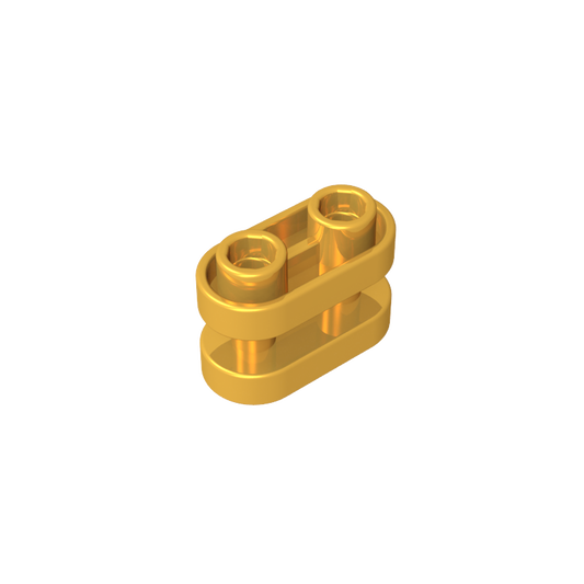 GDS-90337 - Brick Special 1 x 2 Rounded  with Center Bars