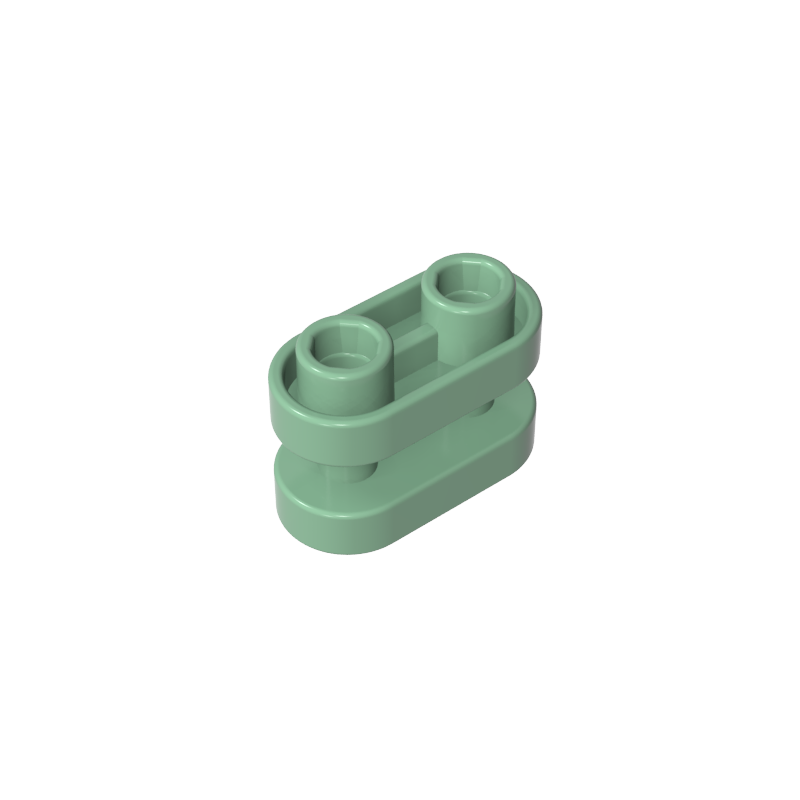 GDS-90337 - Brick Special 1 x 2 Rounded  with Center Bars