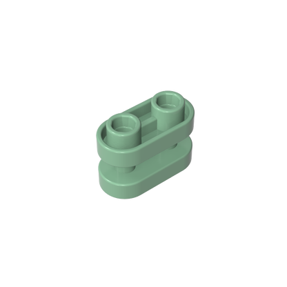GDS-90337 - Brick Special 1 x 2 Rounded  with Center Bars