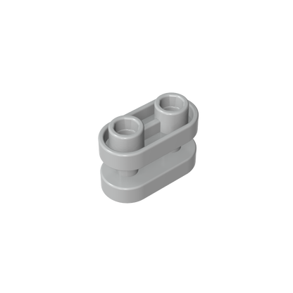 GDS-90337 - Brick Special 1 x 2 Rounded  with Center Bars