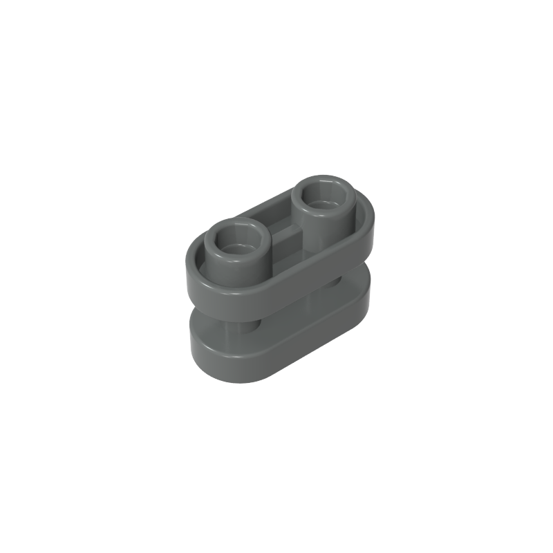 GDS-90337 - Brick Special 1 x 2 Rounded  with Center Bars