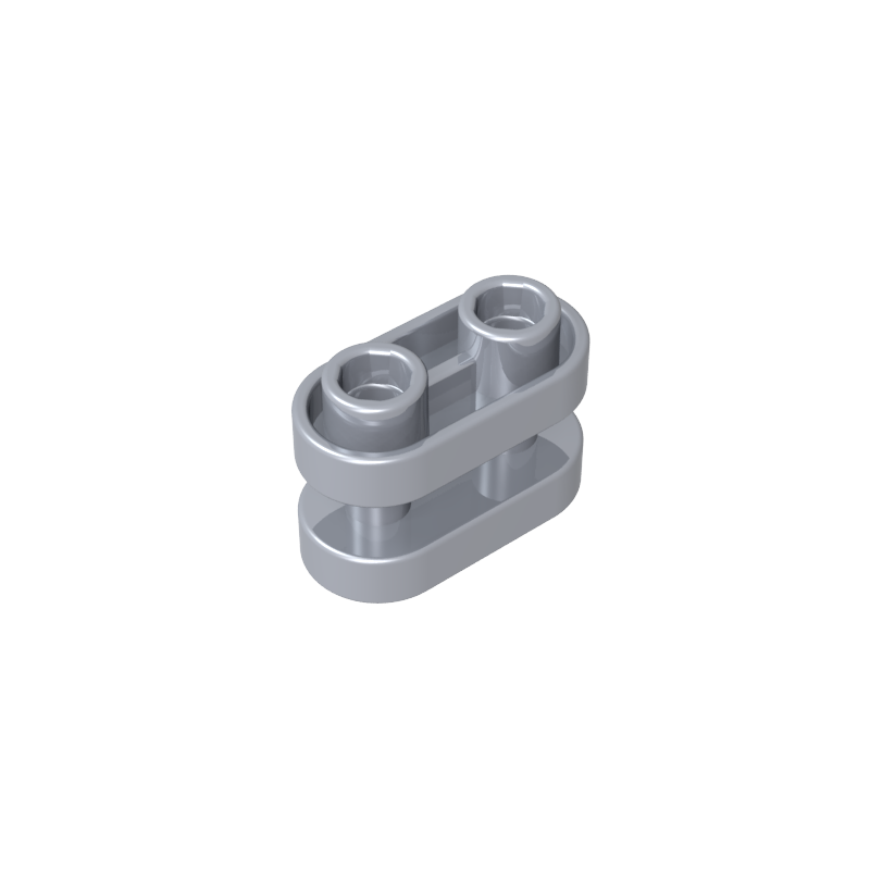GDS-90337 - Brick Special 1 x 2 Rounded  with Center Bars