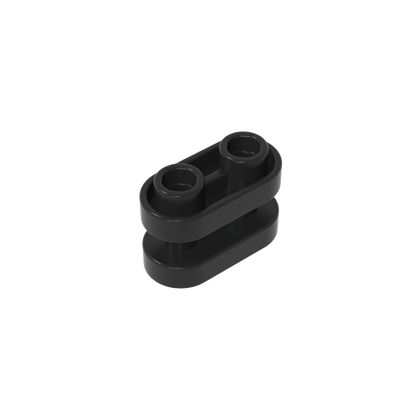 GDS-90337 - Brick Special 1 x 2 Rounded  with Center Bars