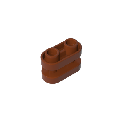 GDS-90337 - Brick Special 1 x 2 Rounded  with Center Bars