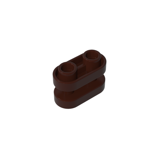GDS-90337 - Brick Special 1 x 2 Rounded  with Center Bars