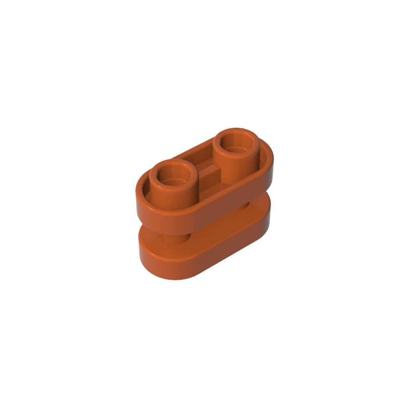 GDS-90337 - Brick Special 1 x 2 Rounded  with Center Bars
