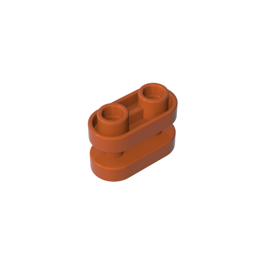 GDS-90337 - Brick Special 1 x 2 Rounded  with Center Bars