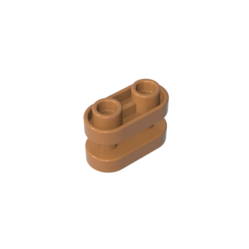 GDS-90337 - Brick Special 1 x 2 Rounded  with Center Bars