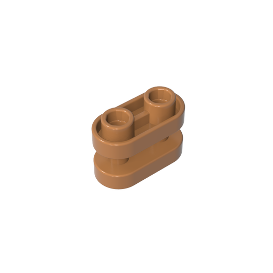 GDS-90337 - Brick Special 1 x 2 Rounded  with Center Bars