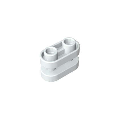GDS-90337 - Brick Special 1 x 2 Rounded  with Center Bars