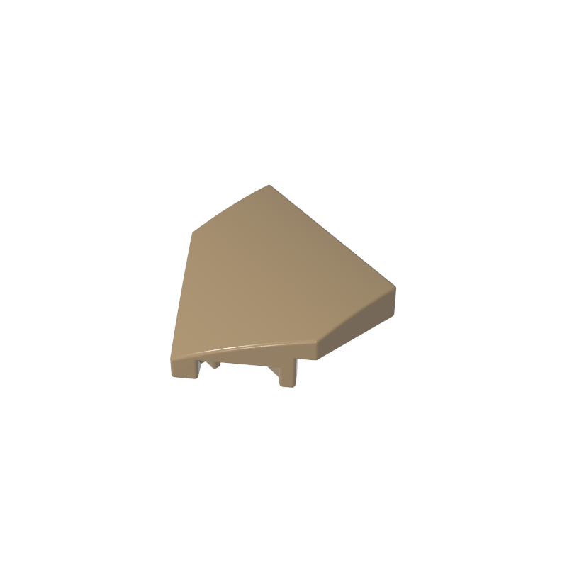 GDS-90340 - Slope Curved 2 x 2 with Stud Notches