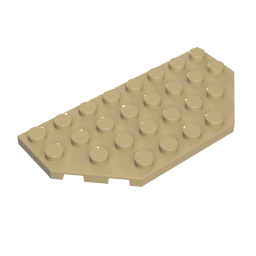 GDS-90344 - Wedge Plate 4 x 8 Cut Corners