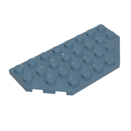 GDS-90344 - Wedge Plate 4 x 8 Cut Corners