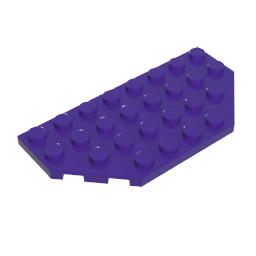 GDS-90344 - Wedge Plate 4 x 8 Cut Corners