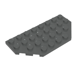 GDS-90344 - Wedge Plate 4 x 8 Cut Corners