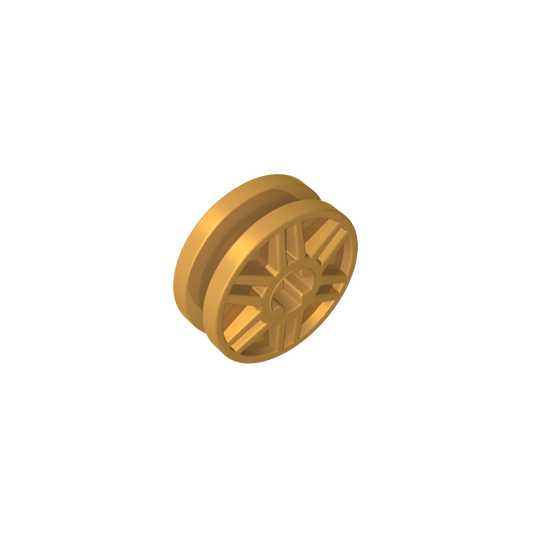 GDS-90352 - Wheel 18 x 8 with Fake Bolts and Shallow Spokes and Axle Hole