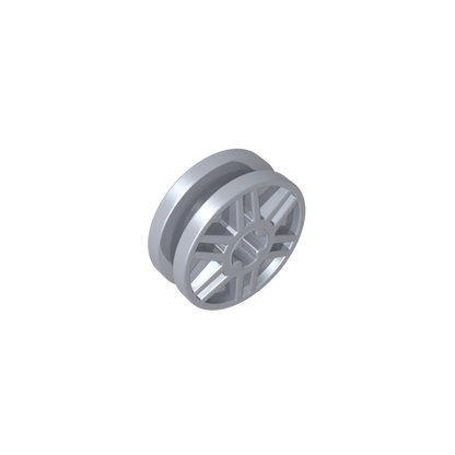GDS-90352 - Wheel 18 x 8 with Fake Bolts and Shallow Spokes and Axle Hole