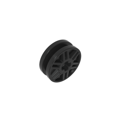 GDS-90352 - Wheel 18 x 8 with Fake Bolts and Shallow Spokes and Axle Hole