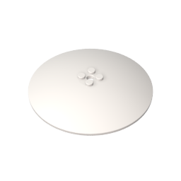 GDS-90355 - Dish 10 x 10 Inverted (Radar) with Solid Studs