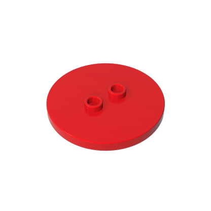 GDS-90362 - Plate Special Round 4 x 4 with 2 Studs [Plain]