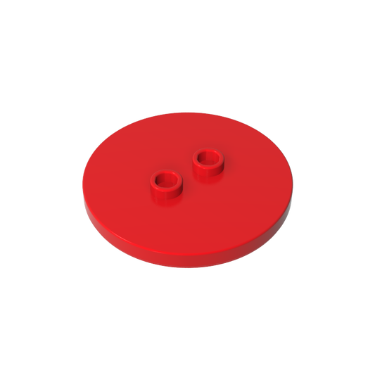 GDS-90362 - Plate Special Round 4 x 4 with 2 Studs [Plain]