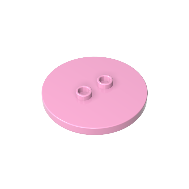 GDS-90362 - Plate Special Round 4 x 4 with 2 Studs [Plain]