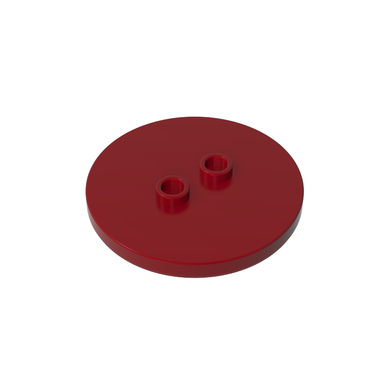 GDS-90362 - Plate Special Round 4 x 4 with 2 Studs [Plain]