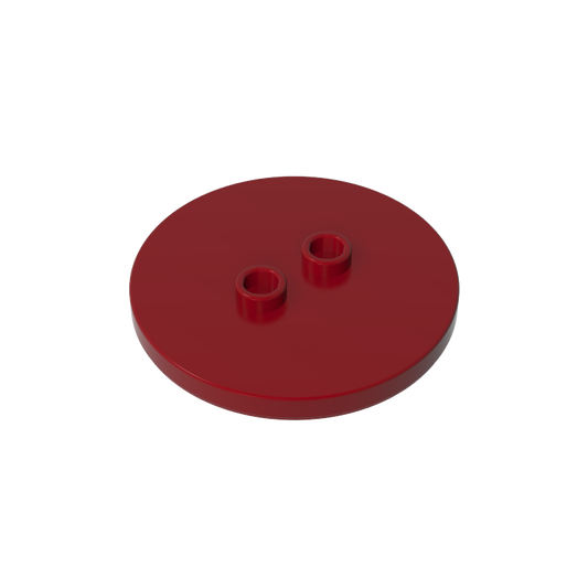 GDS-90362 - Plate Special Round 4 x 4 with 2 Studs [Plain]