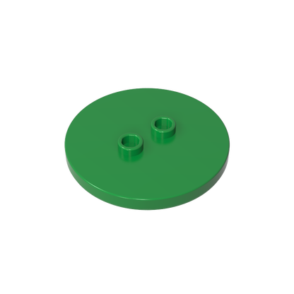 GDS-90362 - Plate Special Round 4 x 4 with 2 Studs [Plain]