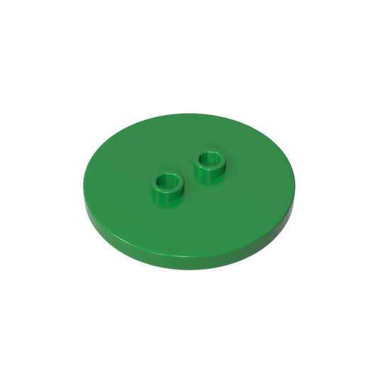 GDS-90362 - Plate Special Round 4 x 4 with 2 Studs [Plain]