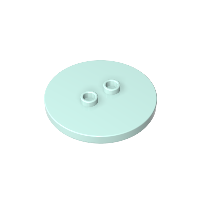 GDS-90362 - Plate Special Round 4 x 4 with 2 Studs [Plain]