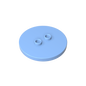 GDS-90362 - Plate Special Round 4 x 4 with 2 Studs [Plain]