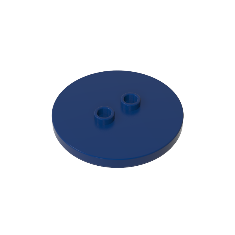 GDS-90362 - Plate Special Round 4 x 4 with 2 Studs [Plain]