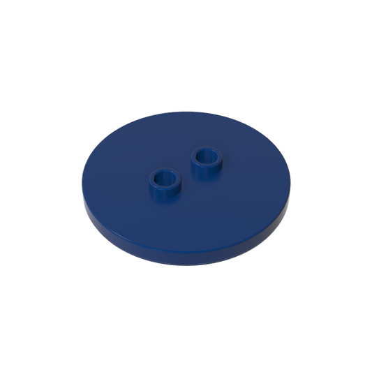 GDS-90362 - Plate Special Round 4 x 4 with 2 Studs [Plain]