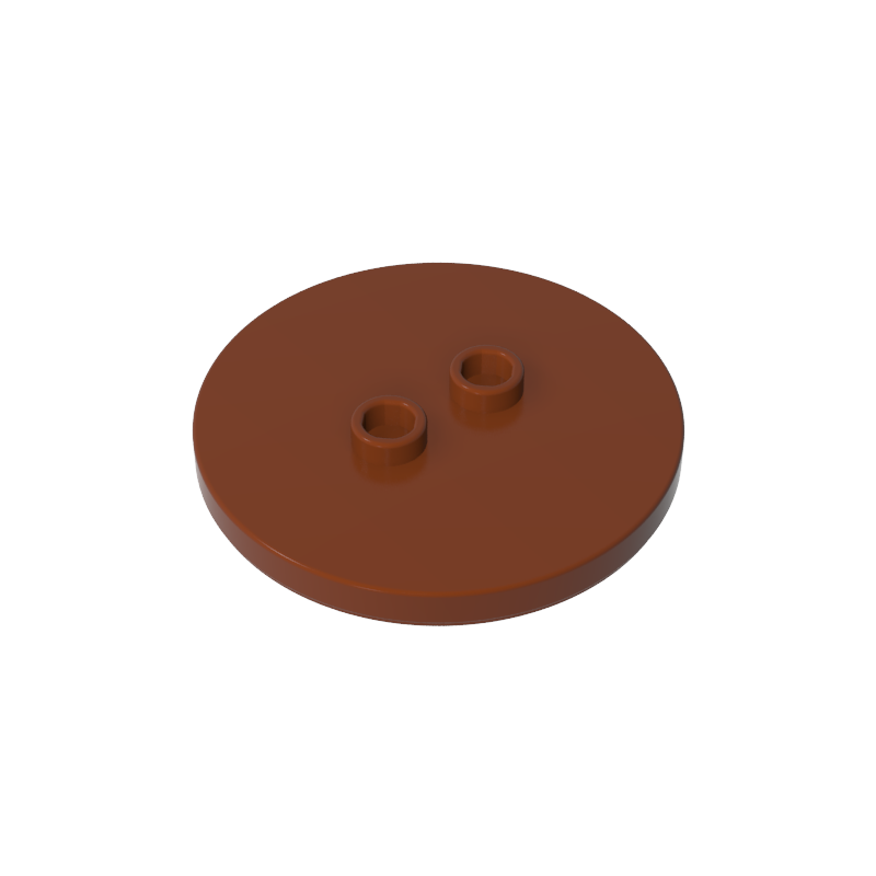 GDS-90362 - Plate Special Round 4 x 4 with 2 Studs [Plain]