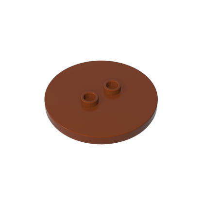 GDS-90362 - Plate Special Round 4 x 4 with 2 Studs [Plain]