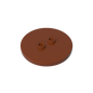 GDS-90362 - Plate Special Round 4 x 4 with 2 Studs [Plain]
