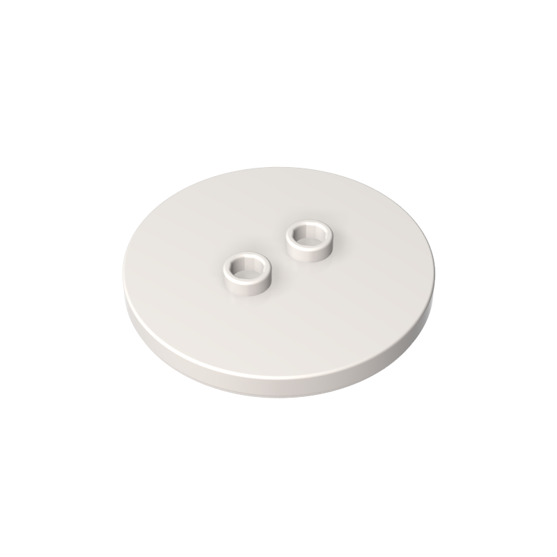 GDS-90362 - Plate Special Round 4 x 4 with 2 Studs [Plain]