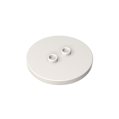 GDS-90362 - Plate Special Round 4 x 4 with 2 Studs [Plain]