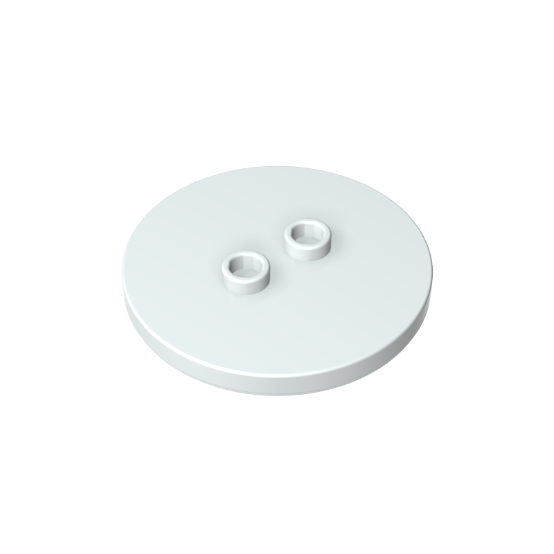 GDS-90362 - Plate Special Round 4 x 4 with 2 Studs [Plain]