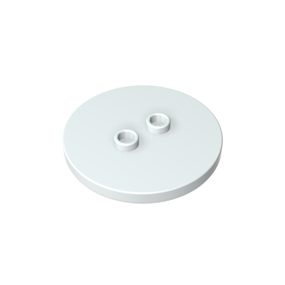 GDS-90362 - Plate Special Round 4 x 4 with 2 Studs [Plain]
