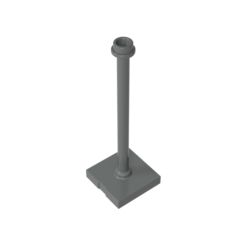GDS-90369 - Tile Special 2 x 2 with Bar and Stud with Stop Ring