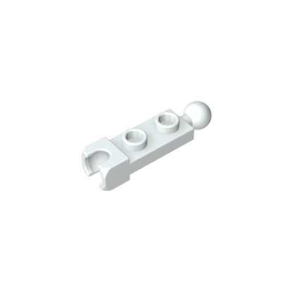 GDS-904 - Plate Special 1 x 2 with 5.9mm End Cup and Towball