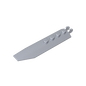 GDS-90422 - Hinge Plate 1 x 8 with Angled Side Extensions, Squared Plate Underside