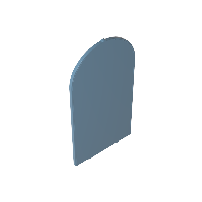 GDS-90450 - Glass for Frame 1 x 6 x 7 with Bow